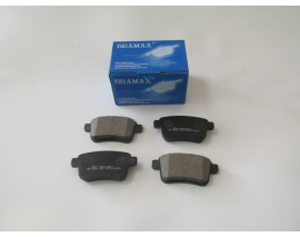 RENAULT KANGOO- 3- 08/13; ARKA FREN BALATASI (KABLOSUZ)(DISK) (95,4X43,9X16)(BRAMAX)