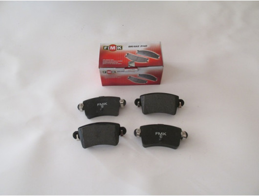 RENAULT MASTER- 2- 04/10; ARKA FREN BALATASI 1,9/2,2/2,5/2,8 (DISK) (115,7X51,3X17) (FMK)