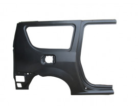 DACIA LOGAN- MCV- 06/08; ARKA ÇAMURLUK KOMPLE SAG (CAMLI TIP)(TAVANA KADAR)(YAKIT DEPO DELIKLI)