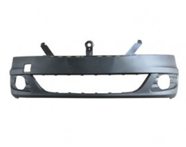 DACIA LOGAN- 09/12; ÖN TAMPON SİYAH (SİS DELİKLİ/IZGARA DELİKLİ)