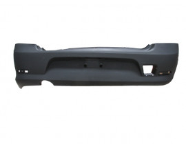 DACIA LOGAN- 09/12; ARKA TAMPON SİYAH (REFLEKTÖR DELİKLİ)