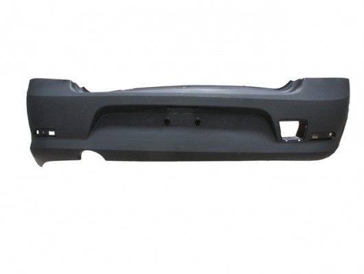 DACIA LOGAN- 09/12; ARKA TAMPON SİYAH (REFLEKTÖR DELİKLİ)