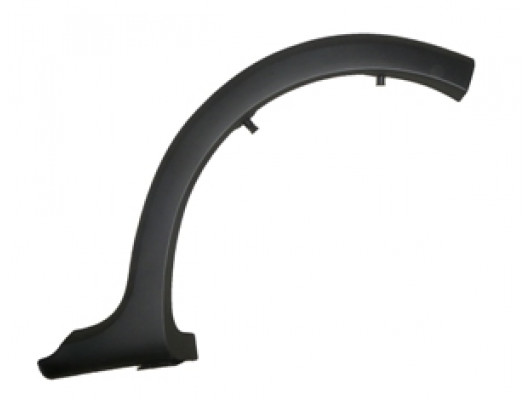 DACIA SANDERO- 09/12; ARKA ÇAMURLUK AĞZI PLASTİĞİ SOL (DODİK PLASTİĞİ) UZUN SİYAH (TYG)