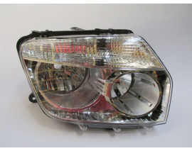 DACIA DUSTER- 10/13; FAR LAMBASI SAĞ MANUEL (İÇ AYNASI NİKELAJLI)(H1/H7) 5 FİŞLİ (AYFAR) (E MARKLI)