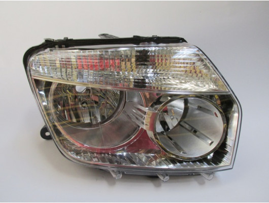 DACIA DUSTER- 10/13; FAR LAMBASI SAĞ MANUEL (İÇ AYNASI NİKELAJLI)(H1/H7) 5 FİŞLİ (AYFAR) (E MARKLI)