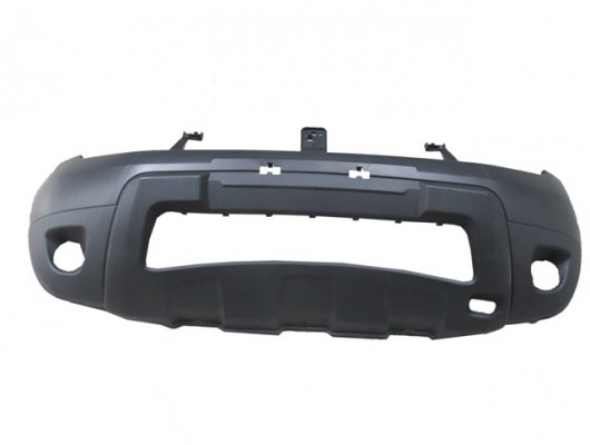 DACIA DUSTER- 10/17; ÖN TAMPON SİYAH (SİS DELİKLİ)