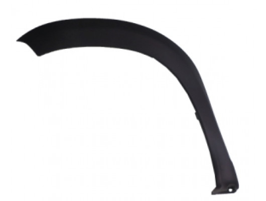 DACIA DUSTER- 10/17; ÖN ÇAMURLUK AĞZI PLASTİĞİ SOL (DODİK PLASTİĞİ) UZUN SİYAH (YAPIŞKANLI) (TW)