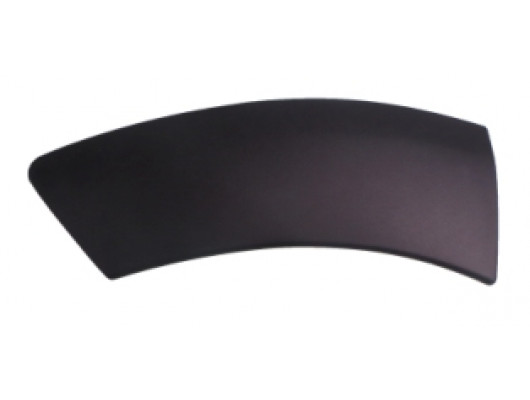 DACIA DUSTER- 10/17; ARKA TAMPON DODİK PLASTİĞİ SAĞ SİYAH KISA (YAPIŞKANLI) (TW)