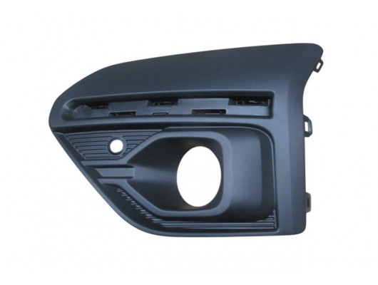 DACIA SANDERO STEPWAY- 21/25; SİS LAMBA KAPAĞI SOL SİYAH SİS DELİKLİ/SENSÖR DELİKLİ (TYG)