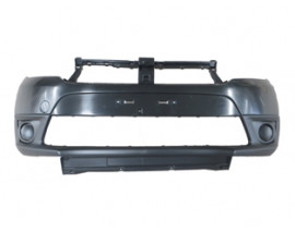 DACIA SANDERO- 13/16; ÖN TAMPON SİYAH (SİS DELİKSİZ/PANJUR DELİKLİ)