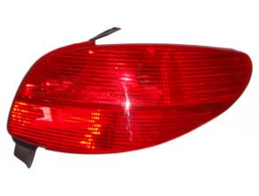 PEUGEOT 206- HB- 99/03; STOP LAMBASI SAĞ KIRMIZI 3/5 KAPI (FAMELLA)