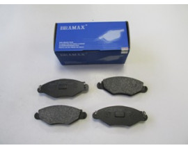 PEUGEOT 206- HB- 99/09; ÖN FREN BALATASI (KABLOSUZ) (DISK) (131X47,5X18) (BRAMAX)