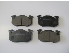 PEUGEOT 206- HB- 99/09; ARKA FREN BALATASI (DISK) (105X54,9X11) (BRAMAX)