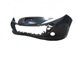 PEUGEOT 206 PLUS- HB- 10/13; ÖN TAMPON SİYAH (SİS DELİKLİ) (TW)