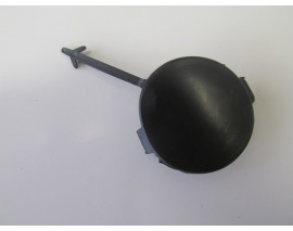 PEUGEOT 207- 06/09; ÖN TAMPON ÇEKİ DEMİRİ KAPAĞI SİYAH