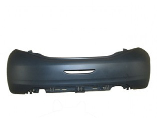 PEUGEOT 208- 12/20; ARKA TAMPON ASTARLI SİYAH/SENSÖR DELİKSİZ (TYG)