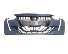 (YENİ ÜRÜN!!!)PEUGEOT 208- 20/23; ÖN TAMPON ASTARLI PANJURLU KOMPLE/ÇEKİ KAPAKLI/BRAKETLİ (TW)