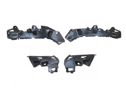 (YENİ ÜRÜN!!!)PEUGEOT 208- 20/23; ÖN TAMPON GÜNDÜZ LED BRAKETİ SET (4PARÇA)(TW)