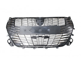 (YENİ ÜRÜN!!!)PEUGEOT 208- 24/25; ÖN PANJUR SİYAH/NİKELAJLI/RADAR KAPAKLI (GT)(TW)