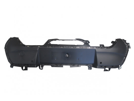 PEUGEOT 208- 24/25; ARKA TAMPON BANDI ORTA/ÇEKİ DEMİRİ KAPAKLI/PLAKA YUVALI (TW)