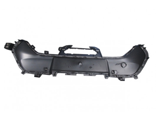 PEUGEOT 208- 24/25; ARKA TAMPON BANDI ORTA SENSÖR DELİKLİ (ÇEKİ DEMİRİ KAPAKLI)(PLAKA YUVALI)(TW)