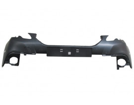 PEUGEOT 2008- 13/16; ÖN ÜST TAMPON SİYAH (SİS DELİKLİ (SENSÖR DELİKLİ)(TYG)