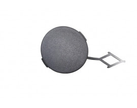 PEUGEOT 2008- 13/16; ARKA TAMPON ÇEKİ DEMİRİ KAPAĞI SİYAH (TW)