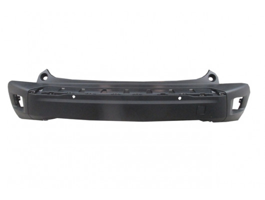 PEUGEOT 2008- 24/25; ARKA TAMPON SİYAH SENSÖR DELİKLİ (ÇEKİ DEMİRİ KAPAKLI)(TYG)