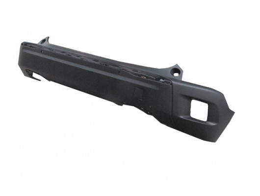 PEUGEOT 2008- 24/25; ARKA TAMPON SİYAH SENSÖR DELİKLİ (ÇEKİ DEMİRİ KAPAKLI)(TYG)