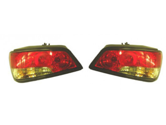 PEUGEOT 306- HB- 97/00; MODIFIYE STOP LAMBASI SAG/SOL SET 2 PARÇA KIRMIZI/BEYAZ (TYC)