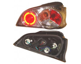 PEUGEOT 106- 97/01; MODIFIYE STOP LAMBASI SAG/SOL SET 2 PARÇA KIRMIZI/BEYAZ (TYC)