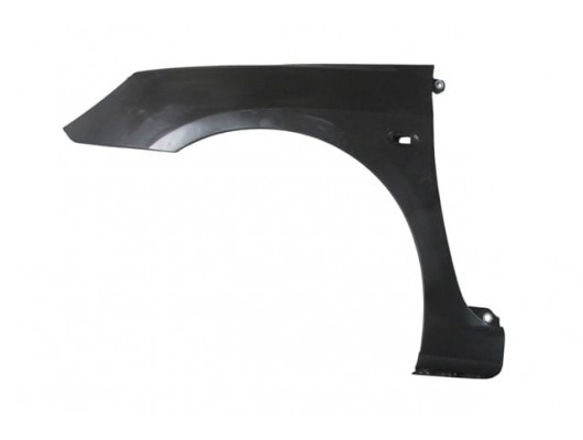 PEUGEOT 307- 01/05; ÖN ÇAMURLUK DELİKLİ SOL SİYAH PLASTİK (TW)