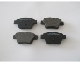 PEUGEOT 307- 01/05; ARKA FREN BALATASI (KABLOSUZ)(DISK) (94.5x46.77x16.9)(BRAMAX)