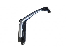 PEUGEOT 308- 11/13; SİS LAMBA ÇERÇEVESİ SOL SİYAH/ÇITASI GÜMÜŞ GRİ (LM)