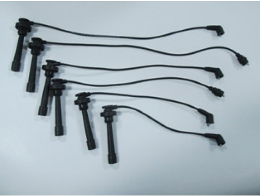 MITSUBISHI PAJERO- 92/97; BUJİ KABLOSU TAKIM (24V)(6G72-6G74)3.0/3.5 cc (6 SİLİNDİR)(YOW JUNG)