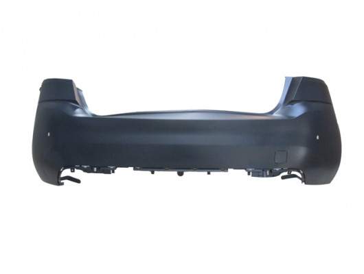 PEUGEOT 308- 14/17; ARKA TAMPON (ASTARLI SİYAH SENSÖR DELİKLİ/KARLIKSIZ (ALLURE/ACTIVE MODEL)PHIRA)