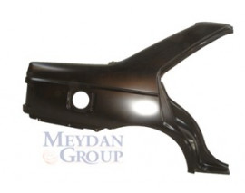 PEUGEOT 405- 92/96; ARKA ÇAMURLUK SAĞ TAVANA KADAR (YAKIT DEPO KAPAĞI DELİKLİ)