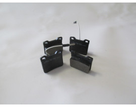 PEUGEOT 406- 95/04; ARKA FREN BALATASI (2 KABLOLU) (DISK)(63.2x57.2x17)(BRAMAX)