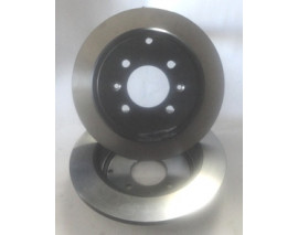 PEUGEOT 406- 95/04; ARKA FREN DISKI (DÜZ)(ADET)(290X10X71,07X60X4-2-1)(BRAMAX)