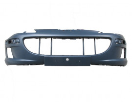 PEUGEOT 407- 04/11; ÖN TAMPON GRİ (ASTARLI (BANT/SİS DELİKLİ (FAR YIKAMA DELİKSİZ) TW)