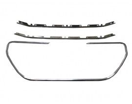 PEUGEOT 301- 13/16; ÖN PANJUR DIŞ NİKELAJ ÇITASI (3 PARÇA) SET