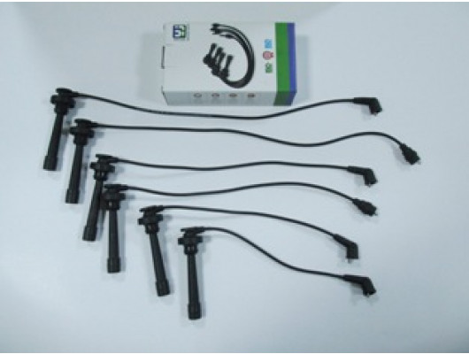 MITSUBISHI PAJERO- 00/06; BUJİ KABLOSU TAKIM (24V)(6G74)3.5 cc (YOW JUNG)
