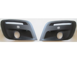 PEUGEOT PARTNER- TEPEE- 16/18; SİS LAMBA KAPAĞI SAĞ/SOL SET(2 PARÇA)(SİS/SENSÖR/GÜNDÜZ FARI DELİKLİ)