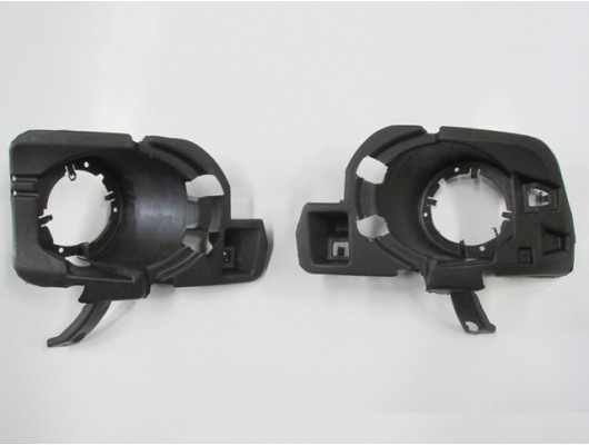 PEUGEOT PARTNER- TEPEE- 10/18; SİS LAMBA İÇ BAĞLANTI BRAKETİ SAĞ/SOL SET (2 PARÇA) PLASTİK