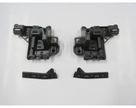 PEUGEOT PARTNER- TEPEE- 10/18; ARKA TAMPON BAĞLANTI BRAKETİ SAĞ/SOL SET (2 PARÇA)