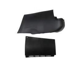 PEUGEOT PARTNER- VAN- 10/18; ARKA TAMPON UCU SAĞ SİYAH UZUN ŞASİ (ÇİFT KAPILI) (İTALYA)