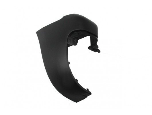 PEUGEOT PARTNER- VAN- 10/18; ARKA TAMPON UCU SOL SİYAH KISA ŞASİ (ÇİFT KAPILI) (İTALYA)