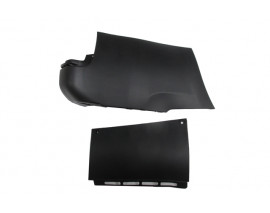 PEUGEOT PARTNER- VAN- 10/18; ARKA TAMPON UCU SOL SİYAH UZUN ŞASİ (ÇİFT KAPILI) (İTALYA)