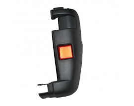 PEUGEOT BOXER- 03/07; ARKA TAMPON UCU SAĞ SİYAH (REFLEKTÖRLÜ) (EUROBUMP)