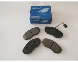 PEUGEOT BOXER- 03/07; ÖN FREN BALATASI 1,9/2,0/2,5/2,8 (1 KABLOLU)(DİSK) (140,6X66,1X18) (BRAMAX)